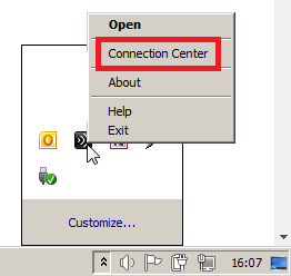 citrix connection center transferring environment ways different into tab advanced under